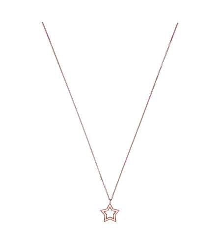 Collar Estrella en Oro de 18k