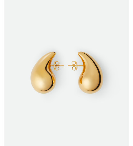 18k Yellow Gold Medium Drop Earrings
