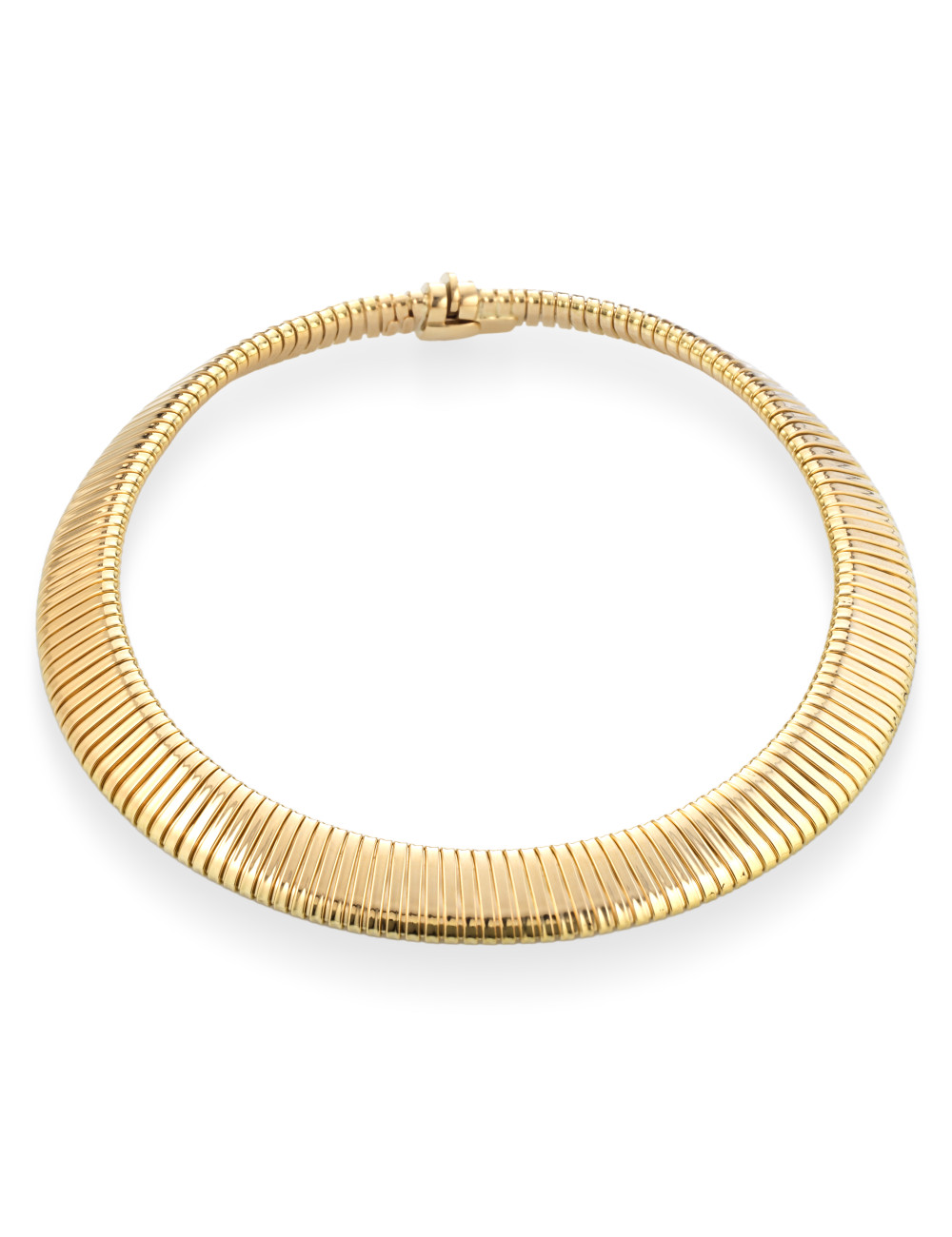 Joyería - Collar Tubogas en Oro Amarillo de 18k - Lisa Colpo | Italian Jewelry Boutique