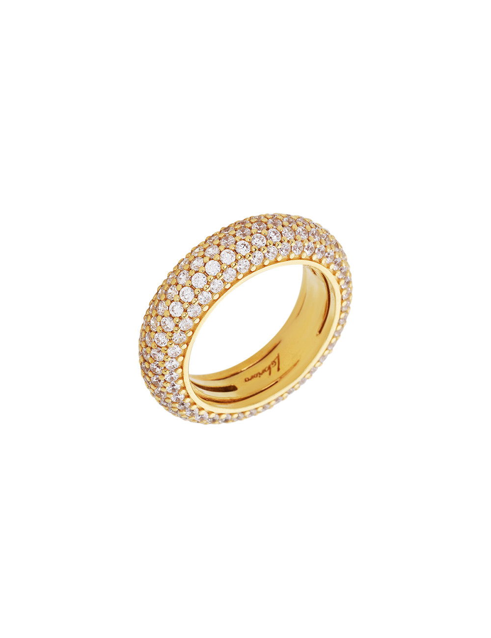 Jewerly Store - Paris Full Pavé Ring -  Labrioro | Italian Jewelry Boutique