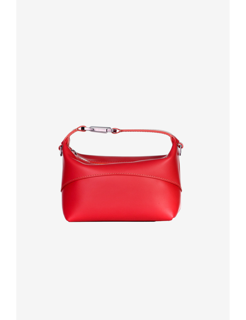 Jewerly Store -  Red Leather Moon Bag. Hand-made in Italy - Eéra | Italian Jewelry Boutique