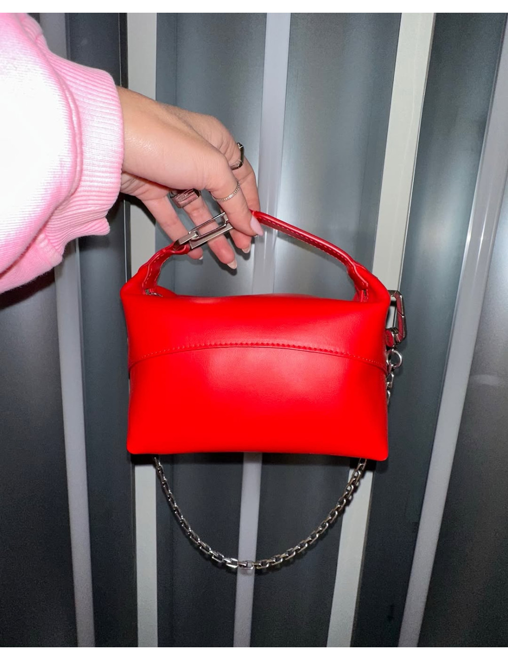 Joyería - Bolso Lunar de Malla de Cristal Naranja - Eéra | Italian Jewelry Boutique