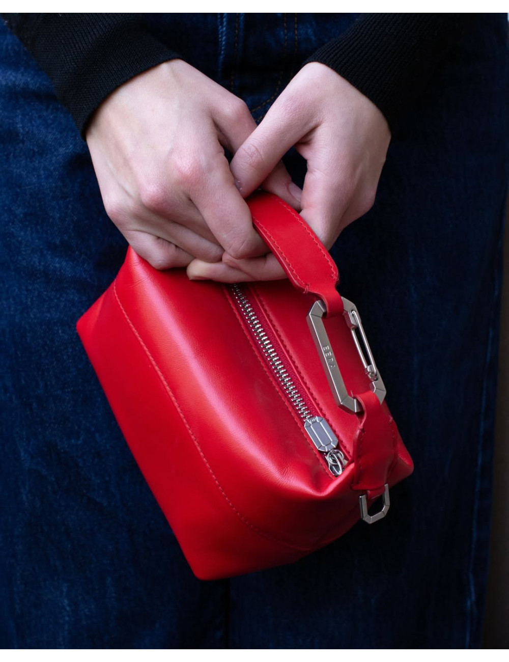 Joyería - Bolso Lunar de Malla de Cristal Naranja - Eéra | Italian Jewelry Boutique