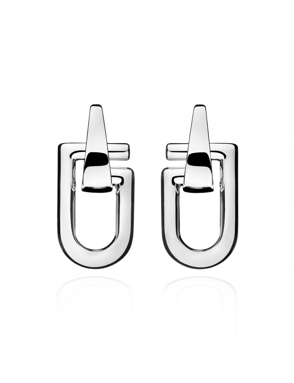 Joyería - Pendiente Grande Chiara con Diamantes. Hecho a mano en Italia - Eéra | Italian Jewelry Boutique
