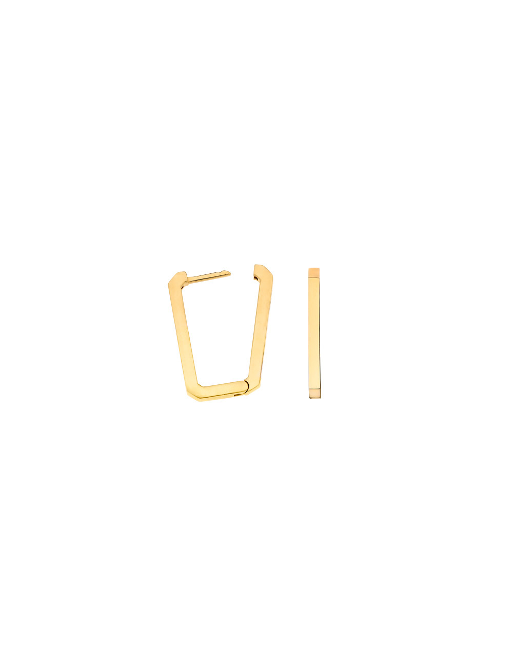 Jewerly Store - Multi-use Square with Detachable blue Pendant in 18 kt finishing Over Sterling Silver - Lisa Colpo | I
