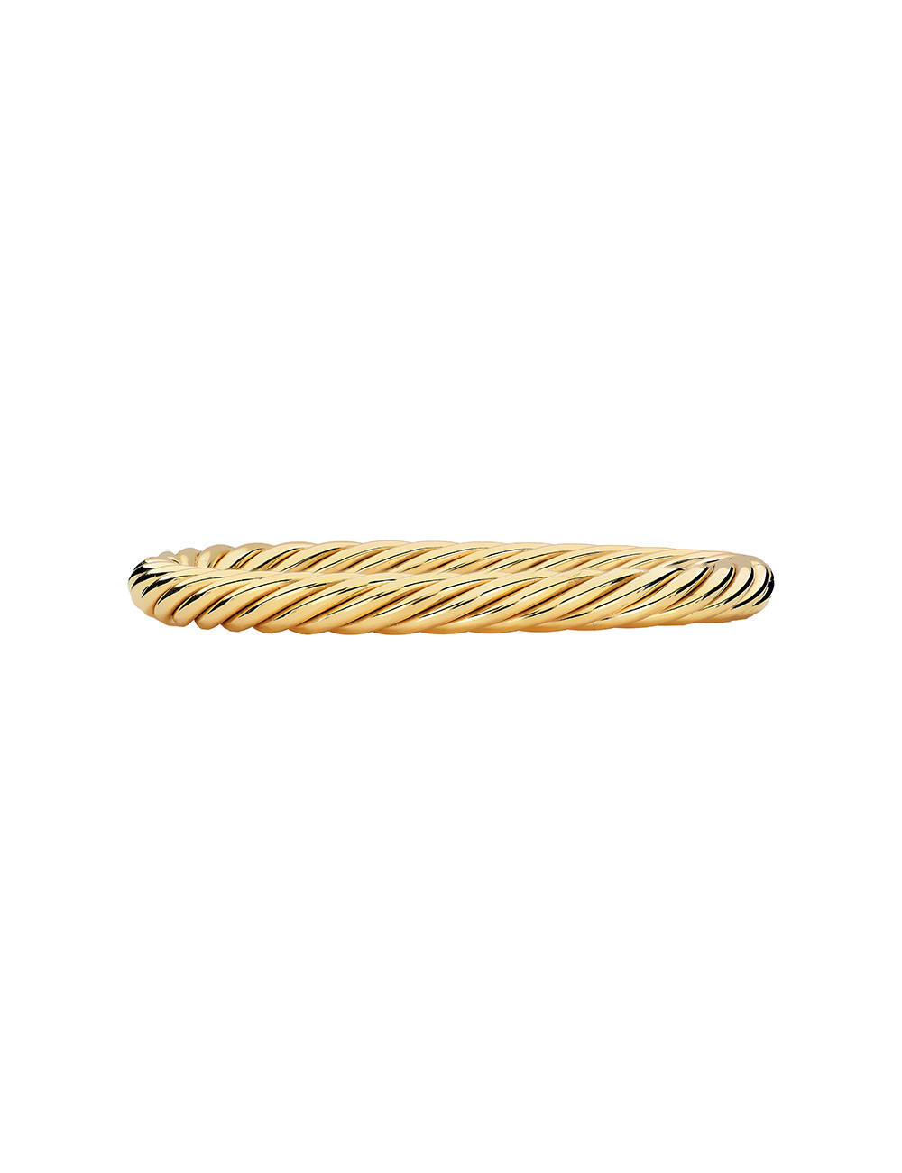 Jewerly Store -Twisted Bangle in 18kt finishing Over Sterling Silver- Dariya Colpo | Italian Jewelry Boutique