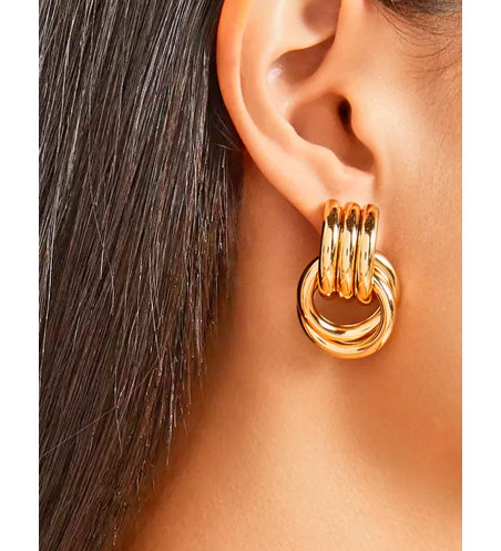 copy of Pendientes de Gota Grandes en Oro Amarillo de 18 K