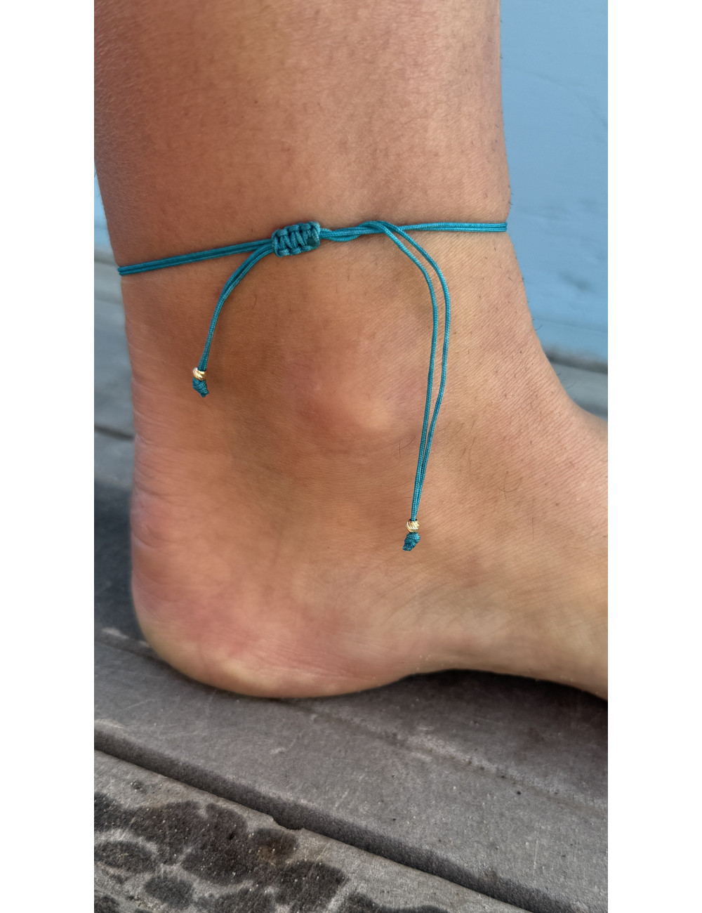 Jewerly Store - Anklet with Pendant Fish in 18k Yellow Gold  - Dariya Colpo | Italian