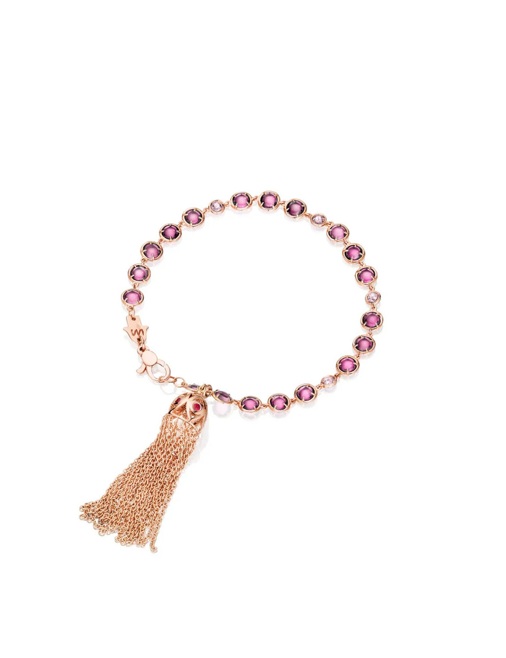 Jewerly Store - Bazel Bracelet with Eye Tassel - Netali Nissim | Italian Jewelry Boutique