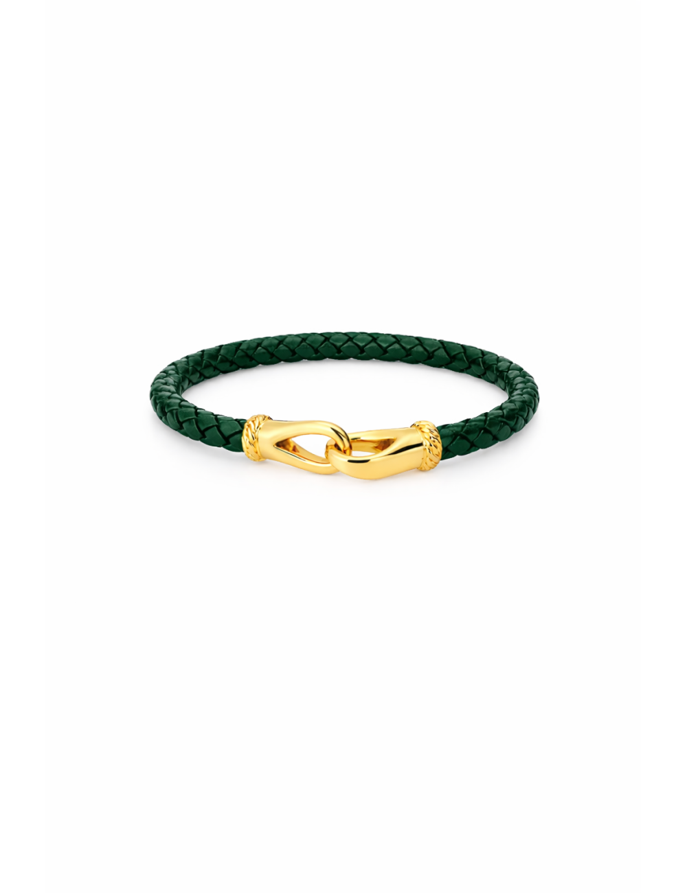 Jewerly Store - Green Leather Bracelet| Italian Jewelry Boutique