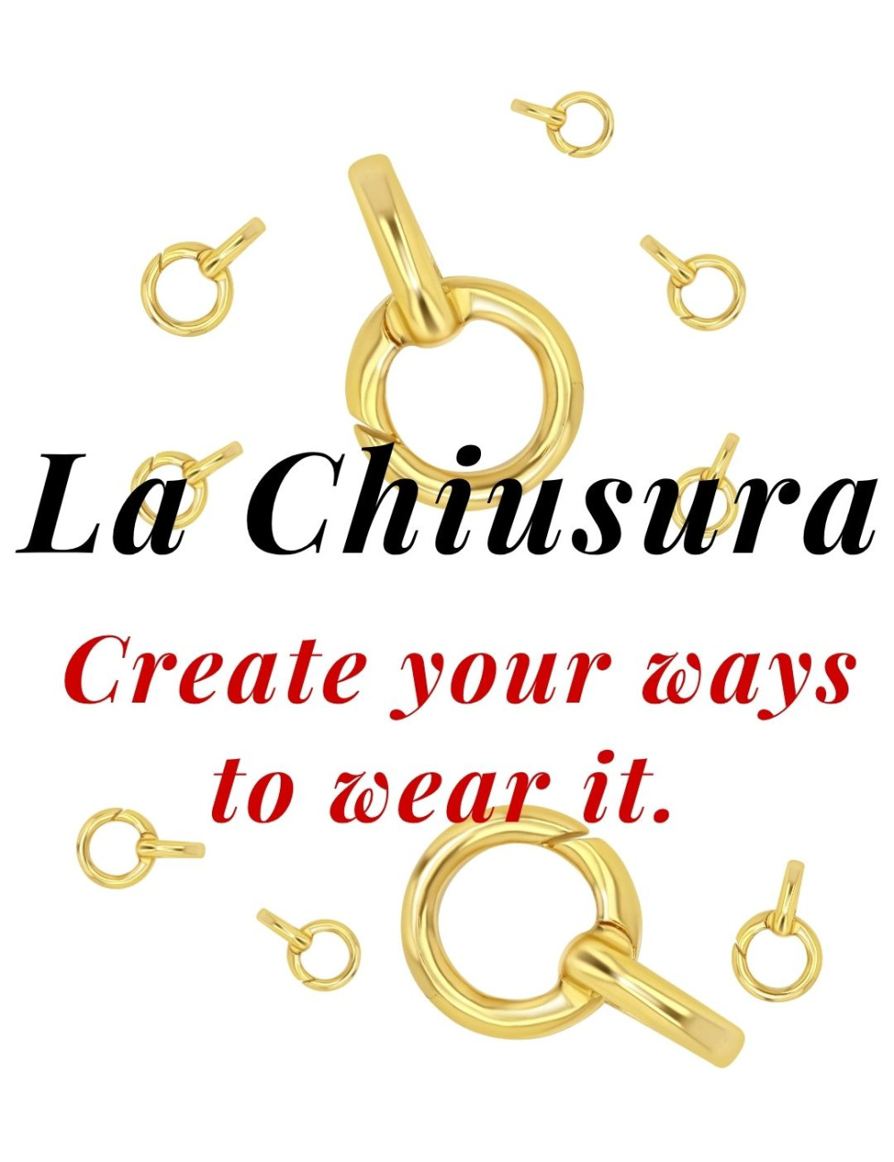 Openable Link Chain Lariat