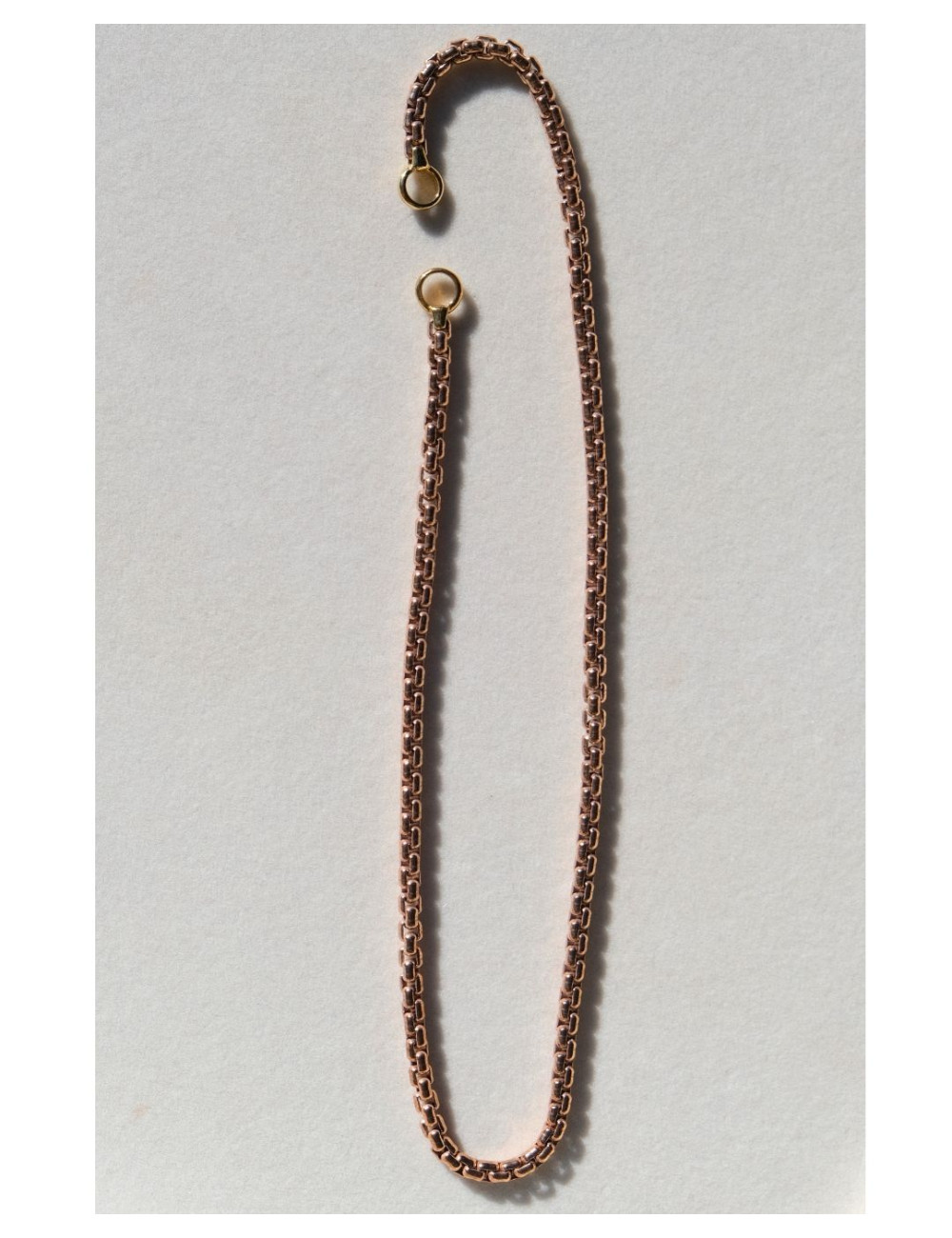Colored Long Box Chain - Composable Necklace