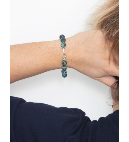Chrysocolla Beads Bracelet