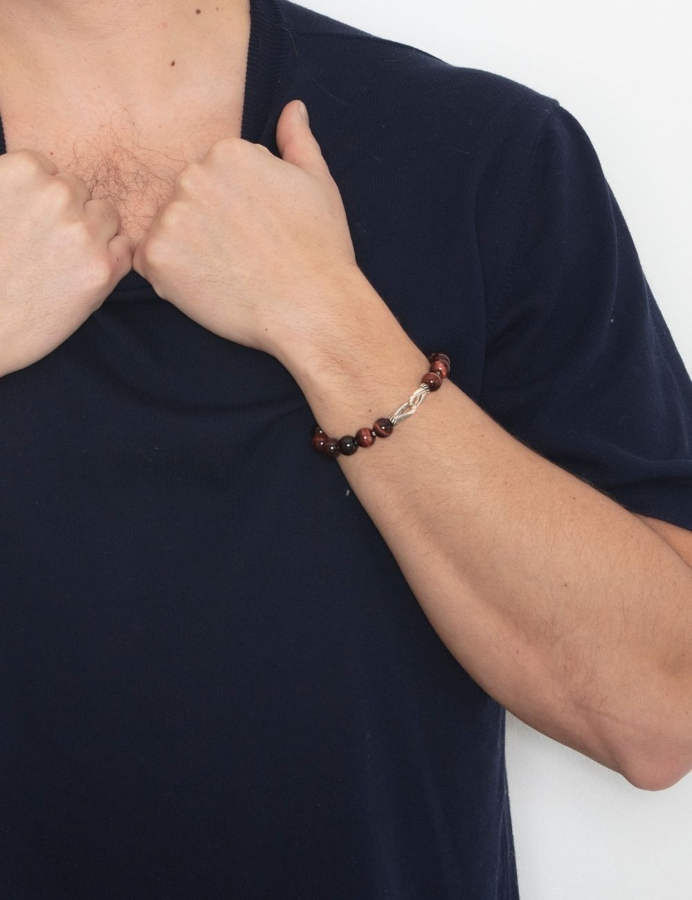 Joyería - Pulsera de Plata con Cuentas de Crisocola - Lisa Colpo | Italian Jewelry Boutique