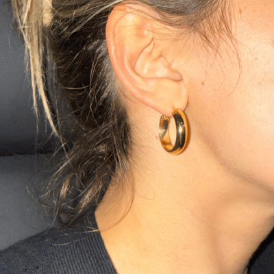Jewerly Store - 18k Yellow Gold Hoop Earrings - Lisa Colpo | Italian Jewelry Boutique