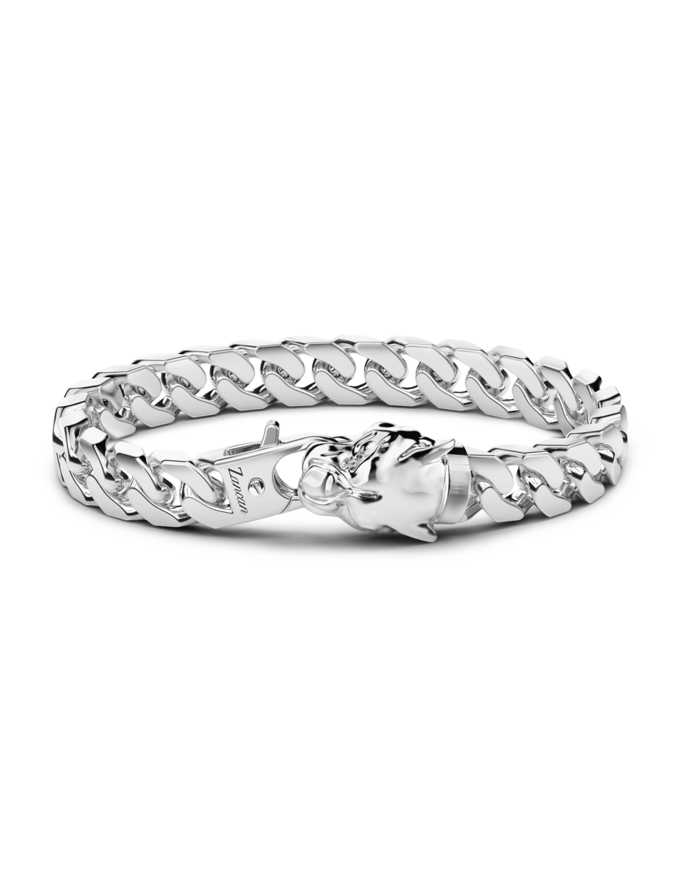 Jewerly Store - Chain bracelet with panther head clasp - Zancan | Italian Jewelry Boutique