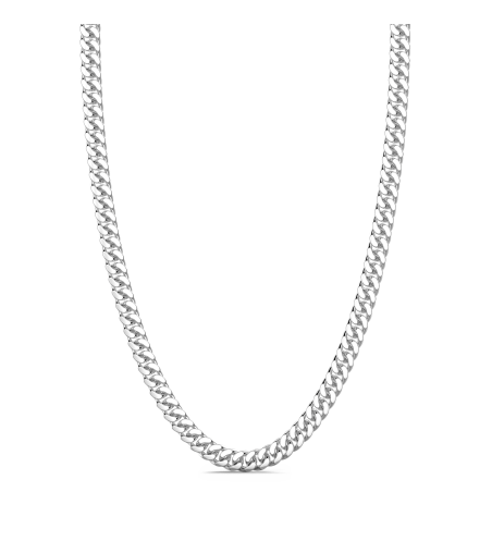 Para él - Collar de cadena de plata de ley