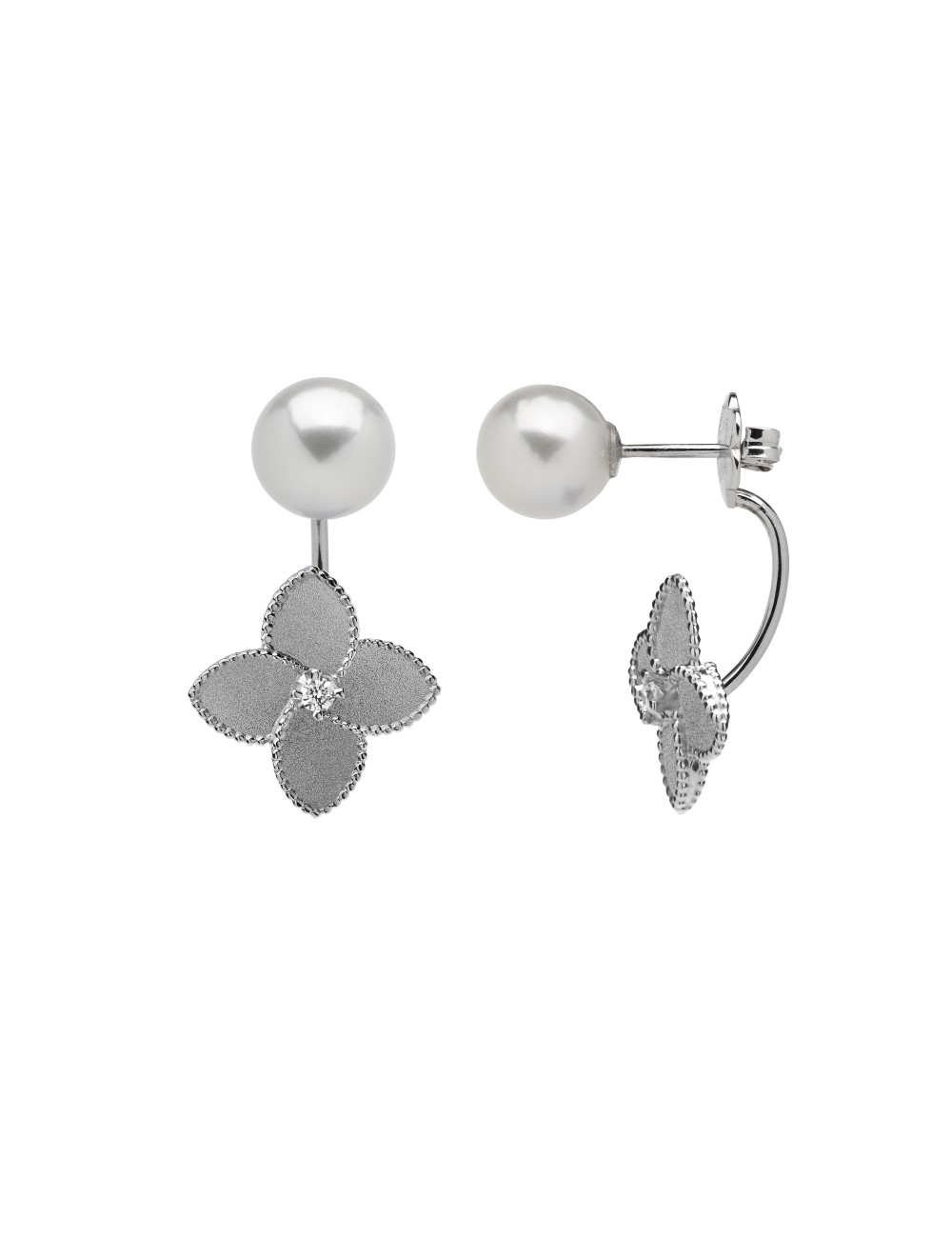 Joyería - Pendientes de Perlas de Flores - Lisa Colpo | Italian Jewelry Boutique