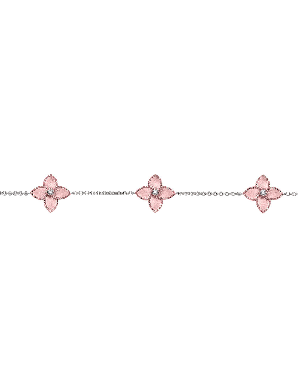 Joyería - Pulsera de Flores Ajustable en Oro 18k - Lisa Colpo | Italian Jewelry Boutique