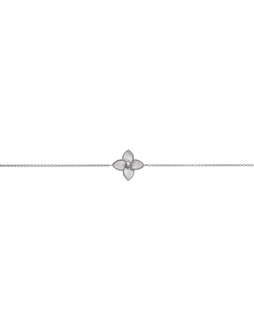 Jewerly Store - Adjustable 18k Gold Single Flower Bracelet - Lisa Colpo | Italian Jewelry Boutique