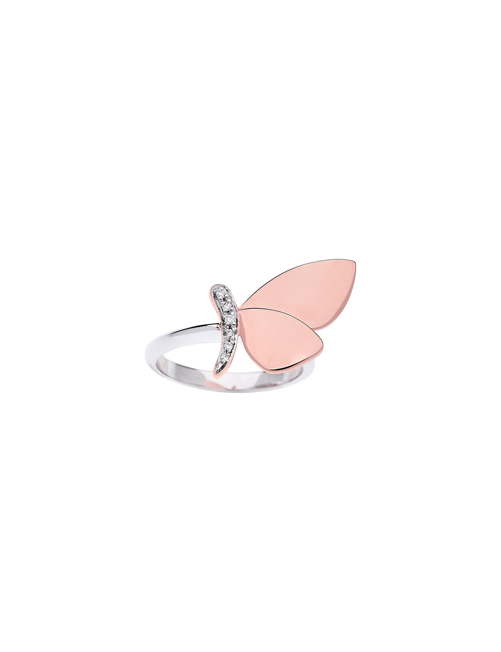 Joyería - Anillos Mariposa en Oro de 18k con Diamantes - Lisa Colpo | Italian Jewelry Boutique