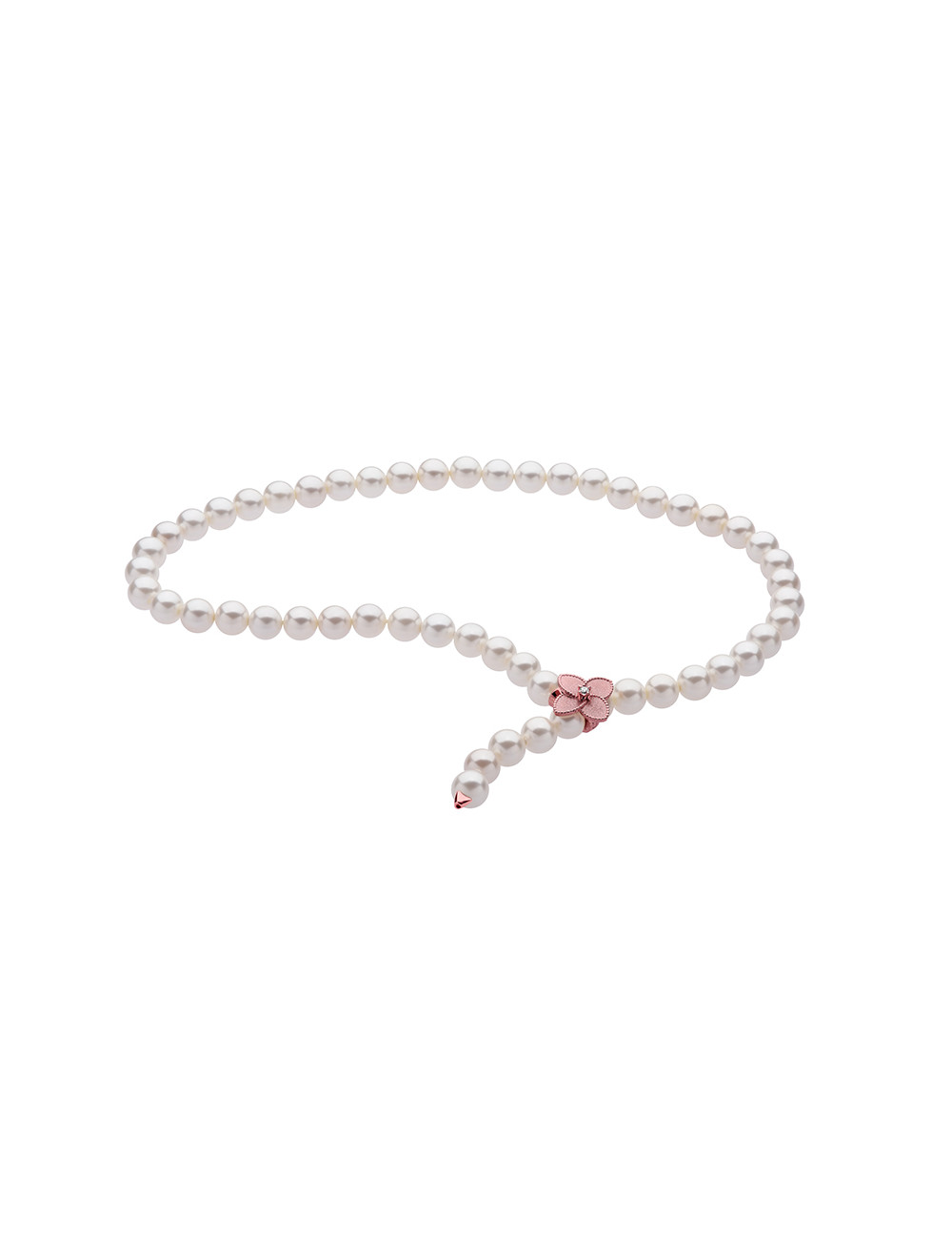 Jewerly Store - 18k Gold Adjustable Akoya Pearls Flower Necklace - Lisa Colpo | Italian Jewelry Boutique